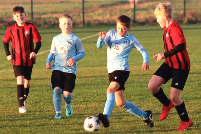 CN Sports Seasiders and Poulton FC Reds were The Gazette's first Blackpool and District Youth League match of the week for 2024 Picture: Karen Tebbutt