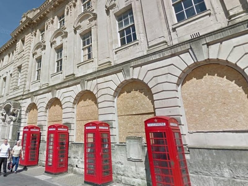 Blackpool's old Abingdon Street Post Office is earmarked for redevelopment as a hotel. But, for now, it remained boarded up