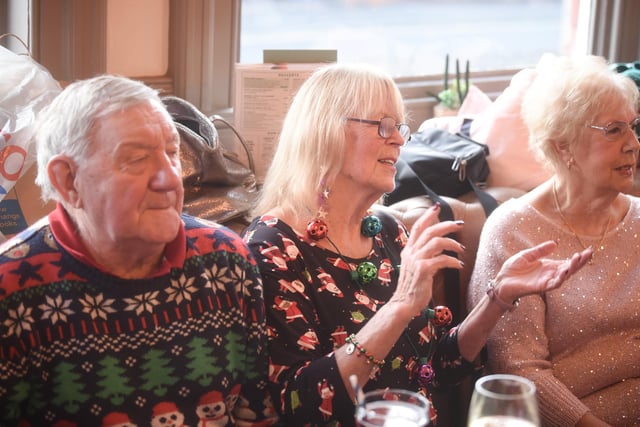 Members of Just Good Friends celebrated Christmas withna part at The Victoria pub in St Annes