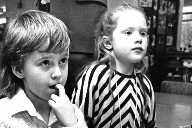 A mystery classroom photo from the Shields Gazette archives. Can you recognise the pupils pictured in January 1987.