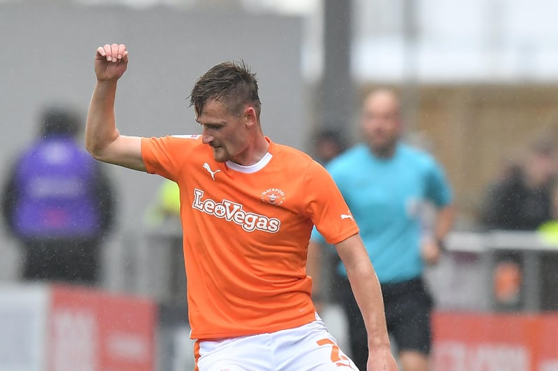 Callum Connolly was impressive at left back for the Seasiders.