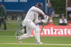 Keaton Jennings made 49 in Lancashire's first innings at Blackpool CC Photo: Daniel Martino