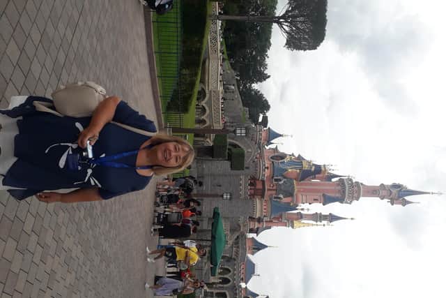 Amy Friese-Greene at Disneyland Paris