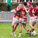 Fylde were able to celebrate seven tries as they defeated Hull Ionians in National Two North at the Woodlands on Saturday Picture: Kelvin Lister-Stuttard