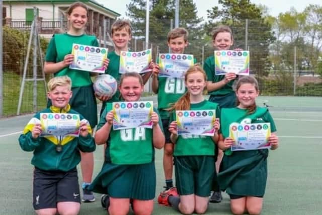Breck Primary's sporting achievements  this year included success in winning the Bee Stinger Netball Competition in May.