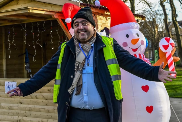 The St Annes Christmas Market, organised by the St Annes Enterprise Partnership (STEP), proved a big hit on its debut last year, with thousands of people enjoying the stalls in Ashton Gardens, to the delight of STEP chairman Veli Kirk (pictured) and it's back this year. Picture: Adam Gee.