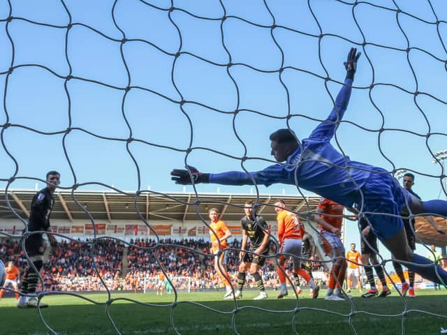 Blackpool's victory over Barnsley kept their play-off hopes alive ahead of the final weekend