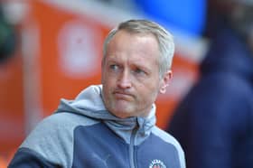 Neil Critchley saw his side lose 3-1 to local rivals AFC Fylde