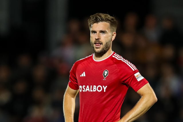Former Everton youngster Luke Garbutt joined Salford City on a free transfer during the summer. 
In his six appearances for his new club, the defender has provided two assists.