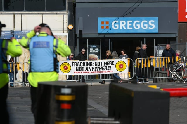 Blackpool Conservative Party Conference protests