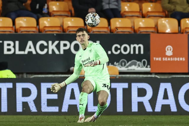 Harry Tyrer could've done better for the Stags' first goal, and just looked motionless as the ball came into the box.