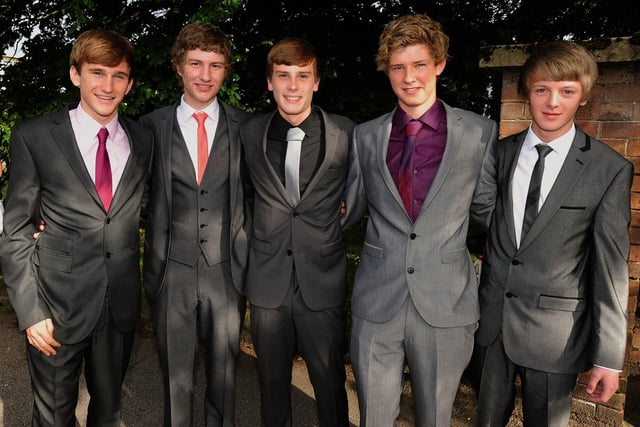 St Bede's Catholic High School - Joe Holdsworth, Jacob Firth, Adam Fiddler, Will Halton and Craig McCann