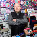 Anthony Flint of Cards 4U in Abingdon Street Market isn't happy that he might have to move. Photo: Kelvin Stuttard
