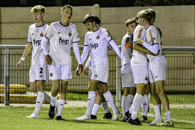 AFC Fylde's youngsters were victorious in midweek Picture: Steve McLellan