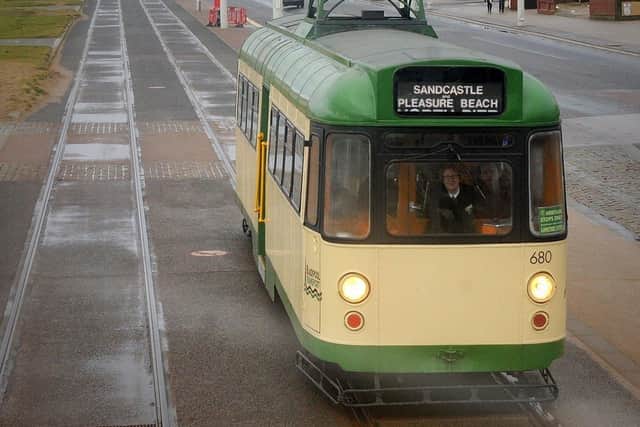 A tram parade will be held in Blackpool