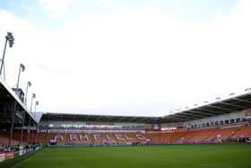 Blackpool take on Wycombe Wanderers at Bloomfield Road.