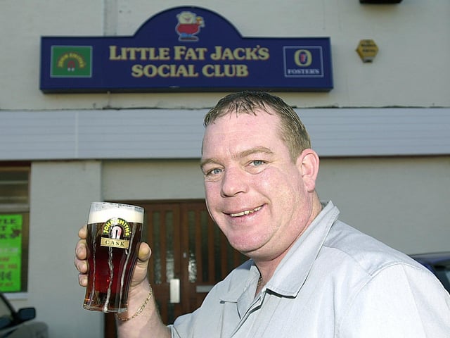 Little Fat Jack's licensee David Cartmell at his Club on George Street, 2001