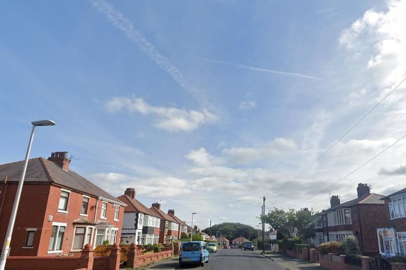 Prices in Warbreck & Bispham Road have risen by 9.6 per cent with the average price increasing from £127,000 to £139,225
