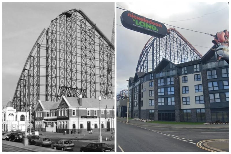 The Big One still dominates but the Starr Inn has gone, replaced by the Boulevard Hotel