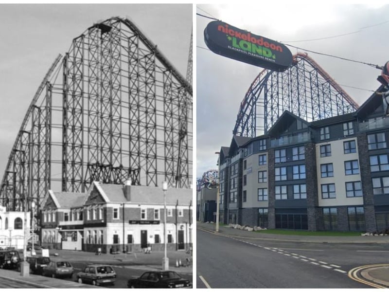 The Big One still dominates but the Starr Inn has gone, replaced by the Boulevard Hotel