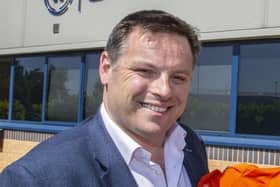 Paton worked as a consultant to Blackpool's interim board. Picture: Blackpool FC