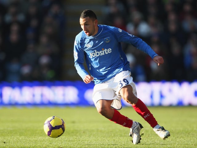 The Algerian left-back played 70 times in his two-year stay in PO4 between 2008 and 2010. The 39-year-old left Qatari side Al-Sadd following a 11-year spell after his Pompey departure. He returned to his former club CS Sedan-Ardennes in the summer and has played 13 times for the French club. (Photo by Bryn Lennon/Getty Images)