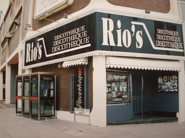 Rio's was a popular nightclub
