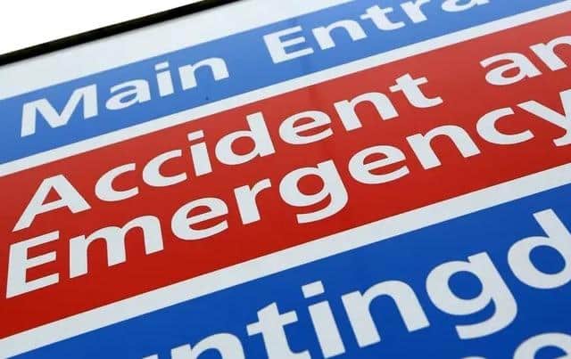 Fewer people visited Blackpool Vic's emergency department