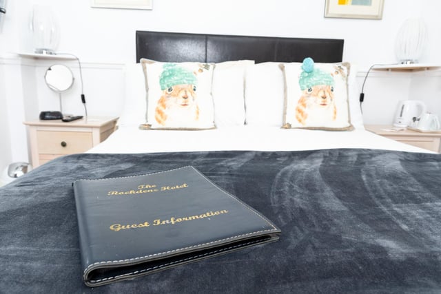 One of the rooms inside the recently refurbished Rockdene Hotel in Blackpool. Photo: Kelvin Stuttard