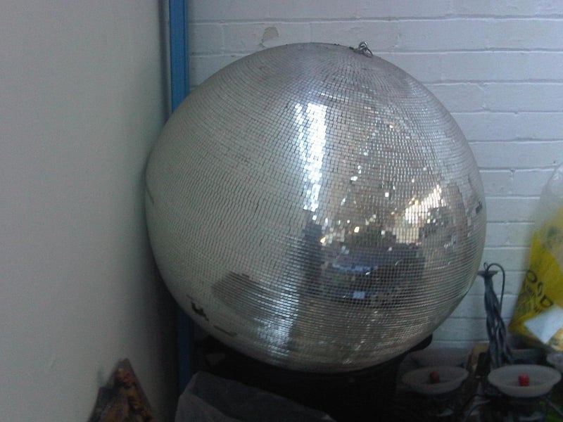 The glitterball from the world famous Northern Soul ballroom - the Highland Room - at Blackpool's Mecca was sold on E-Bay