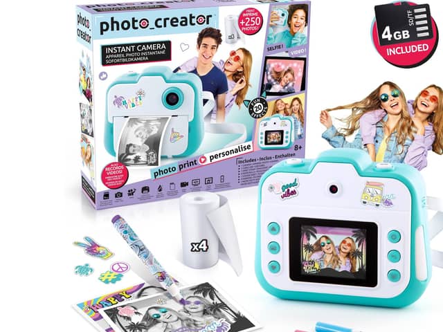Snap happy with Photo Creator Instant Camera and Pocket Printer