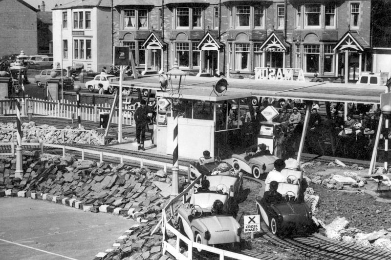 The cars then were the most popular attraction at Children's Corner