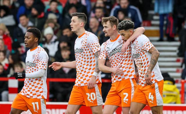 Blackpool drew 2-2 with Nottingham Forest at the City Ground on Sunday afternoon (Photographer Alex Dodd / CameraSport)