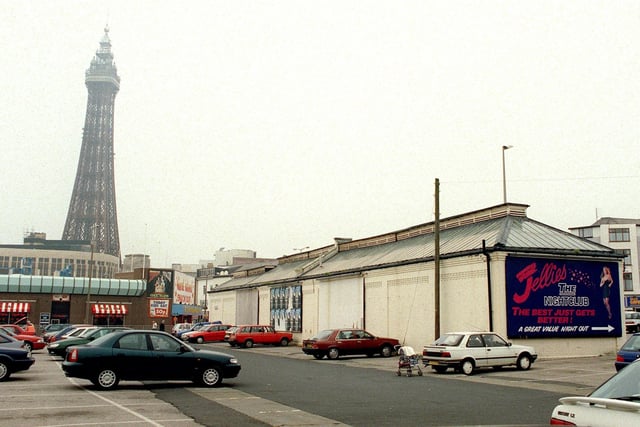 The old Central Car Park as it was in 1998