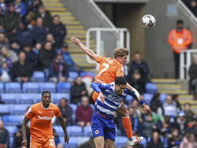 Blackpool were defeated by Reading (Photographer Lee Parker / CameraSport)