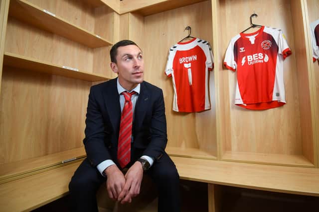 Scott Brown demands effort but not miracles at Fleetwood