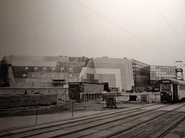 The icon building takes shape