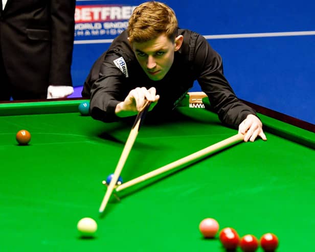 James Cahill plays at Ponds Forge this evening Picture: George Wood/Getty Images