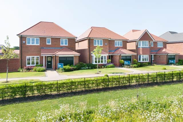 Examples of the homes Anwyl builds in the North West.