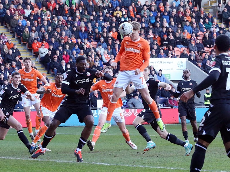 George Byers produced a superb display in the centre of the park for the Seasiders. The Sheffield Wednesday loanee played a huge part in Marvin Ekpiteta's goal.