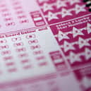 A lottery ticket for the EuroMillions draw