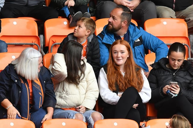 Blackpool fans were at Bloomfield Road for the Seasiders' opening game of the season.