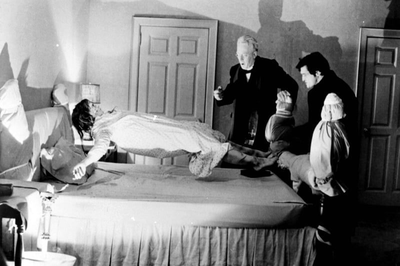 A still from the 1974 film The Exorcist. The Exorcist is widely rated as one of the most frightening films of all time