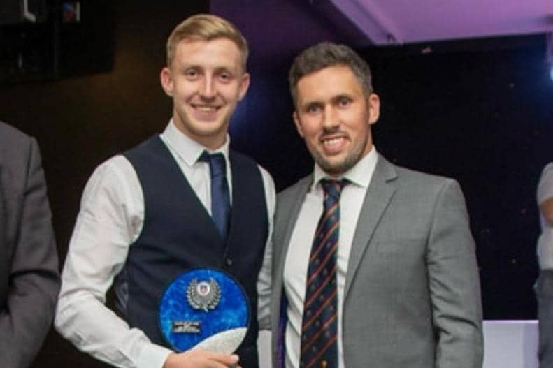 Thornton Cleveleys' Joshua Sackfield has had a good start to the season Photo: Steven Taylor/SJT