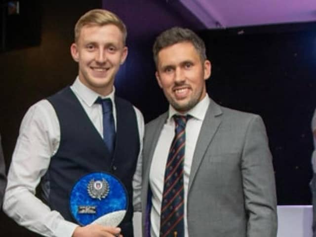 Thornton Cleveleys' Joshua Sackfield has had a good start to the season Photo: Steven Taylor/SJT
