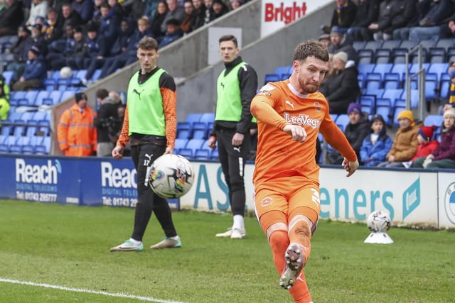 For large periods of the season James Husband has been Blackpool's most consistent defender, with some really strong displays at the back from the experienced figure.