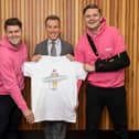 Anton Du Beke and Team Lottie.org at the launch of Nights On Lottie 2022. Photo:  Jeff Gilbert / Lottie