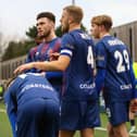 AFC Fylde's players face a month of four long away trips Picture: Chris Myatt via AFC Fylde