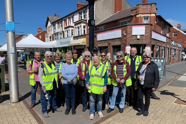 The Care for Cleveleys team are looking for more volunteers. Can you lend a hand? Pic credit: Care for Cleveleys