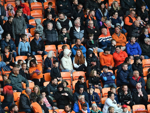 Blackpool fans were at Bloomfield Road for the Seasiders' opening game of the season.